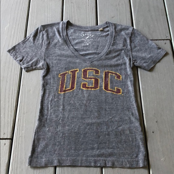 USC Tops - Women’s USC Gray Shirt Size S